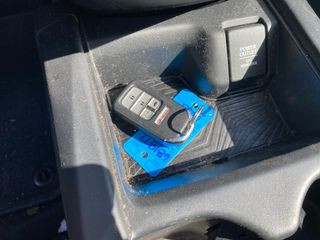 2017 Honda CR-V EX - Interior Steering Wheel With Keys Image